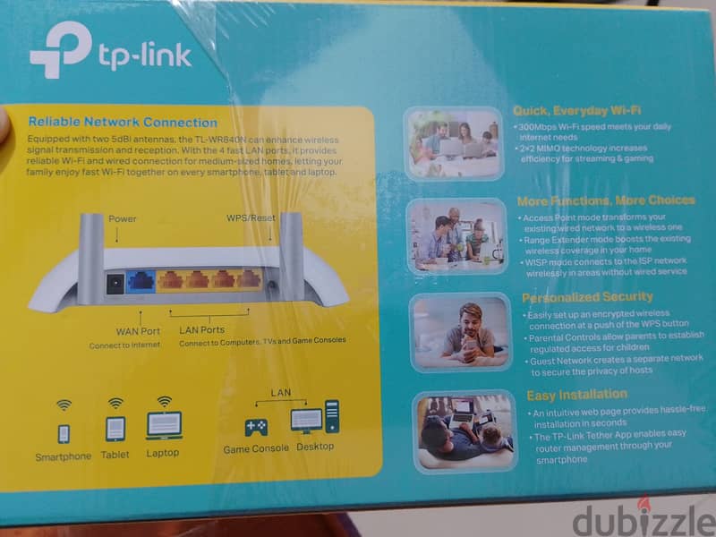 New TP link WiFi router on urgent sale 6