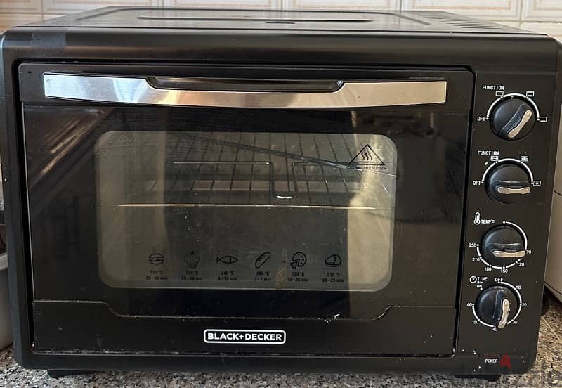 black and decker oven for 17 only 0