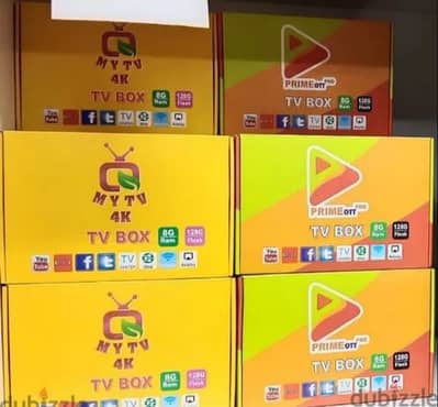 Yellow Model Android Box All Country Channel Working