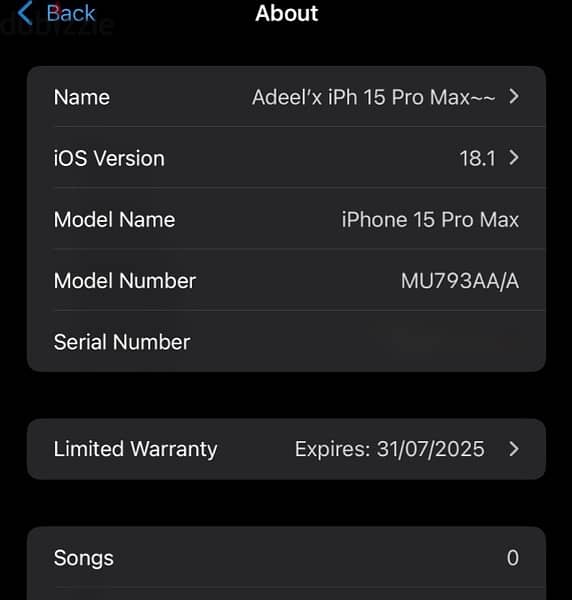 iPhone 15 Pro Max 256GB 2