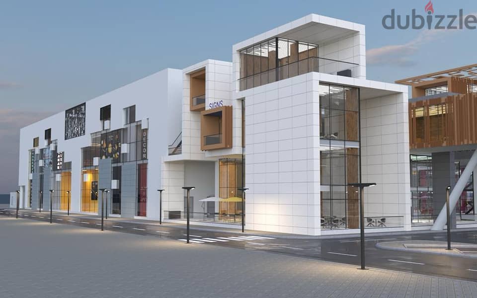 Unique commercial spaces at the Qube Muscat - Ghubrah 3