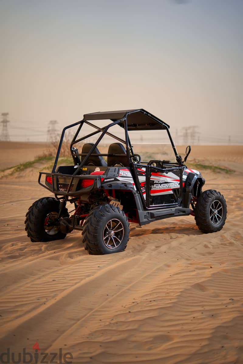 SHARMAX Predator 420 2 seat(buggy باجي، دراجة اربع عجلات) 2