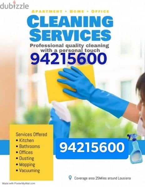 professional house, villa, building, office, school cleaning service 0