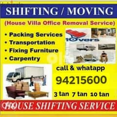 House shifting furniture fixing and transport packing material supplir