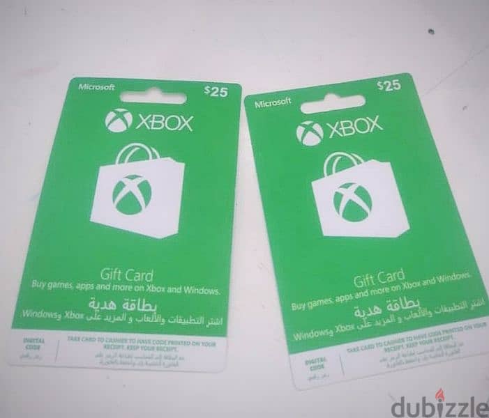 Xbox Gift card 0