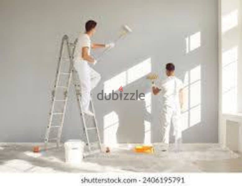 paint work all type painting villa flat building 0