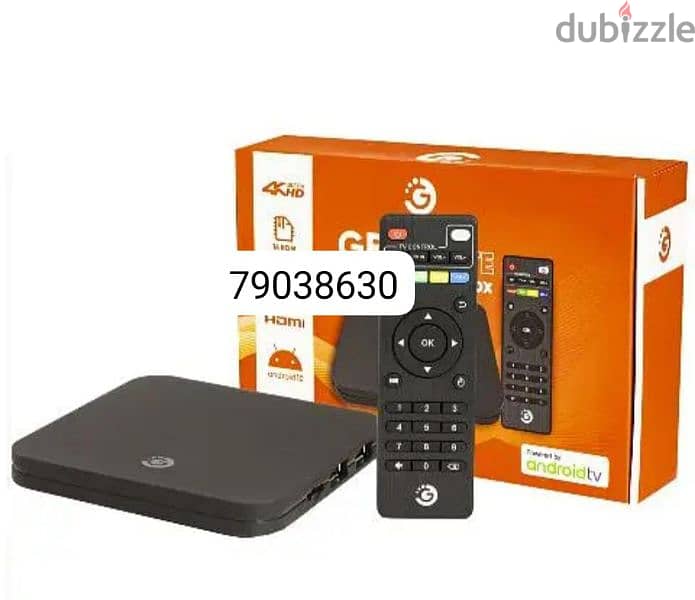 New 5G Tv Box with subscription 0