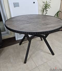 Round table from home center 0