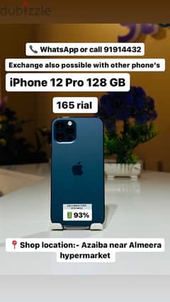 iPhone 12 Pro 128 Gb very good condition