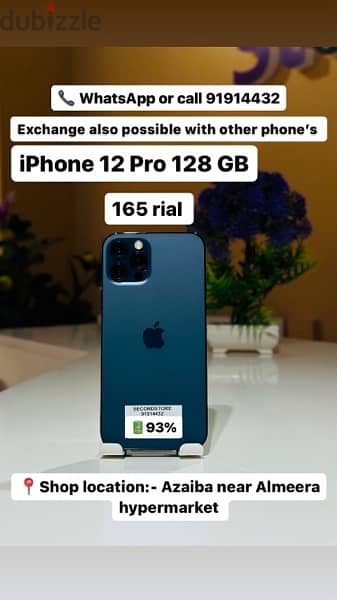 iPhone 12 Pro 128 Gb very good condition 0