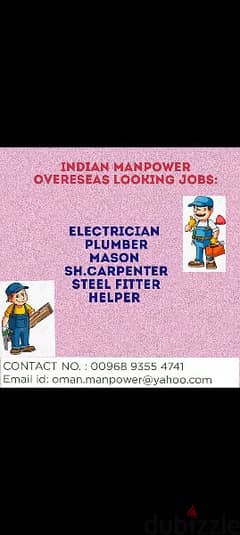 Mason sh. carpenter steel fixer india