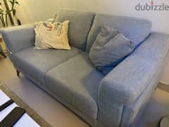 6 sitter sofa - dry cleaned- great condition