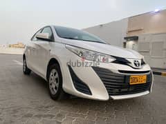 Toyota Yaris 2019 GCC Oman in perfect condition