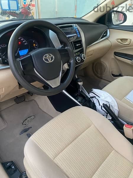 Toyota Yaris 2019 GCC Oman in perfect condition 7