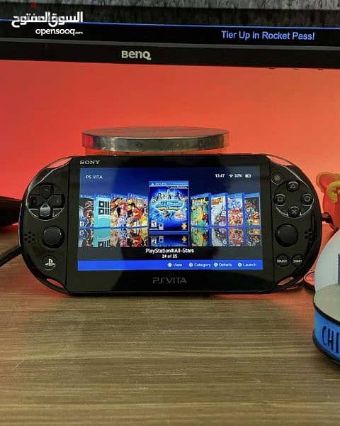 Playstation vita portable jailbreakon with 128 gb memory card 30 games 1