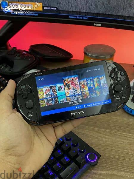 Playstation vita portable jailbreakon with 128 gb memory card 30 games 6