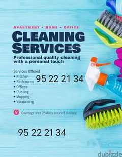 Professional villa office shops restaurant house deep cleaning service