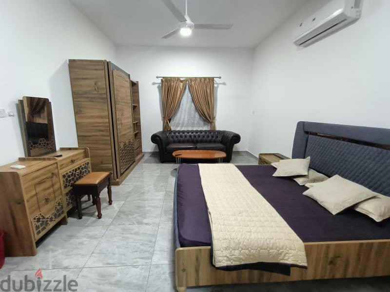 studio flat fully furnished including all bills غرفه وحمام ومطبخ مفروش 2