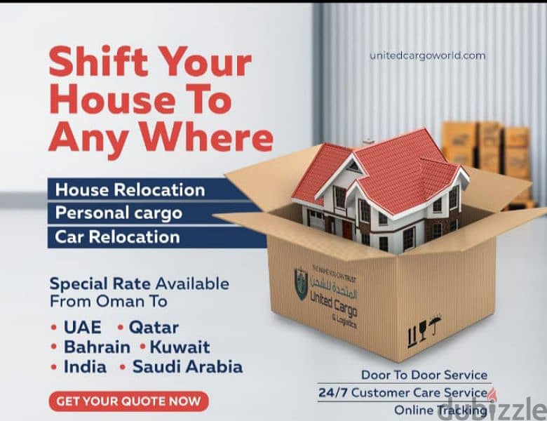 Muscat to Dubai Abu Dhabi Saudia House Movers Packer Company 0