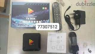 4K Tv Box with one year Ip_Tv subscription