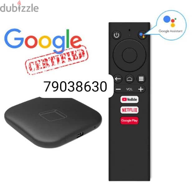 New Tv Box with Bluetooth Remote and Voice search option. 0