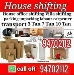 Muscat Mover carpenter house  shiffting  TV curtains furniture fixing