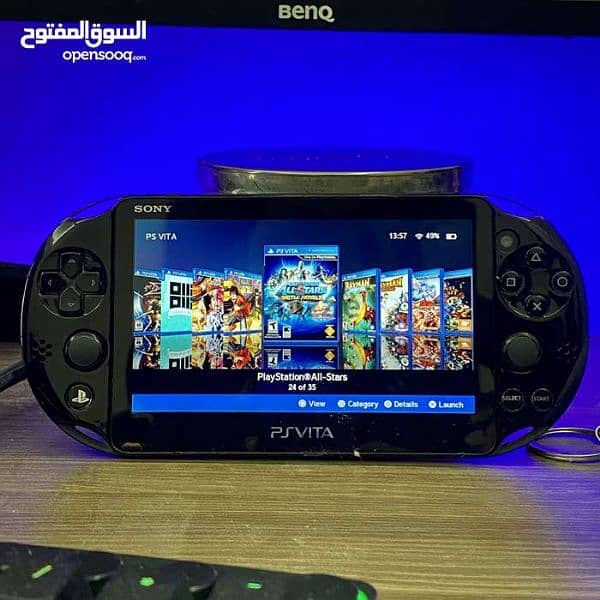 Playstation vita portable jailbreakon with 128 gb memory card 30 5