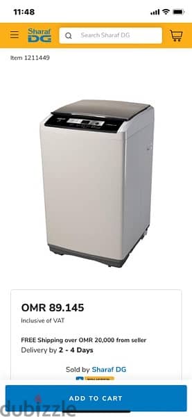 Automatic Washing Machine 7Kg (BRAND NEW) 2