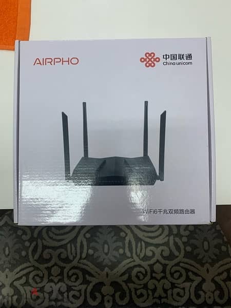 WI-FI 6 Black Router 2