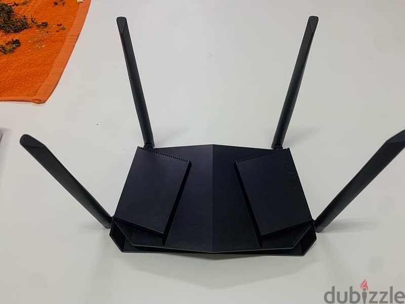 WI-FI 6 Black Router 7