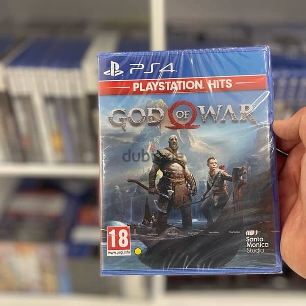 شريط God of war مستخدم اسبوع فقط 0