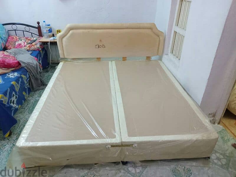 doubel bed with matters for sale size 190×180 phone number 96474528 1