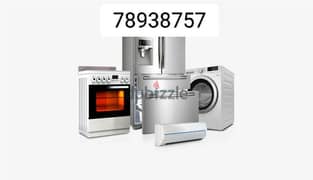 AC AUTOMATIC WASHING MACHINE AND fridge bhytttg