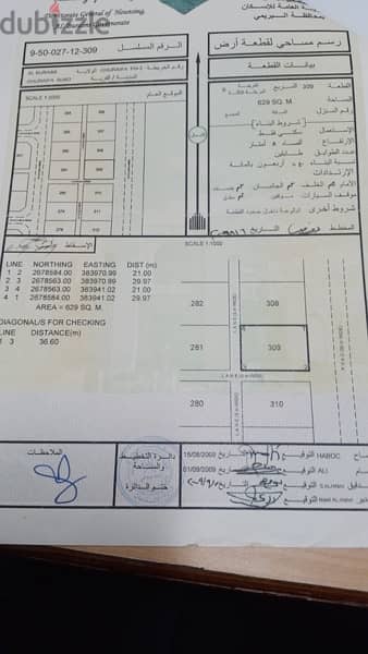 أرض في الغريفة ( البريمي ) 0