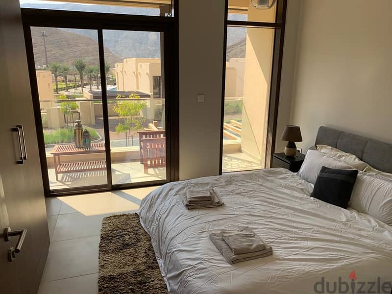 1 BR Fully Furnished Apartment in Muscat Bay 7