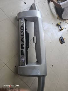 prado front bumber guard