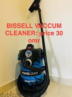 BISSELL VACCUM CLEANER 0