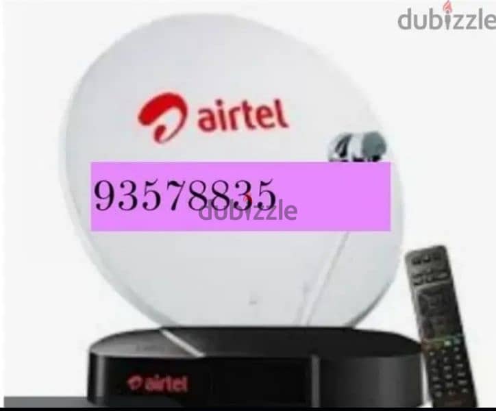 Home service  Nileset Arabset Airtel DishTv osn fixing 0