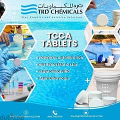 TCCA Chlorine Tablets - Easy Pool Care for Crystal Clear Water!