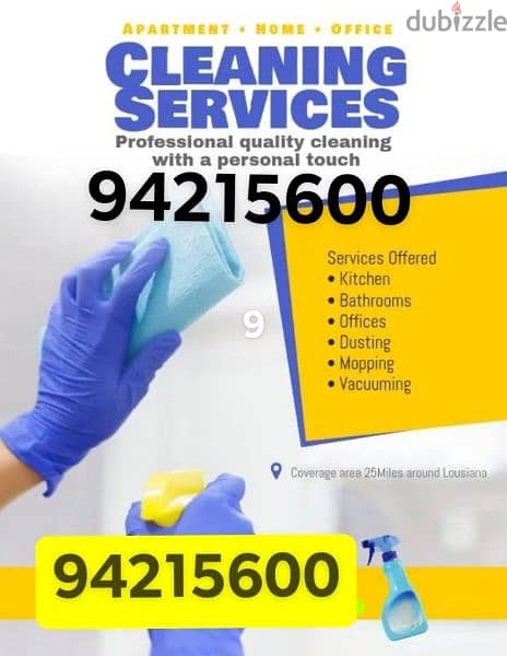 Professional villa office shops restaurant house deep cleaning service 0