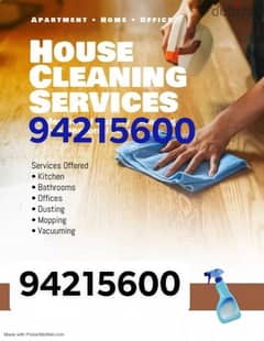 House cleaning villa office apartment & kitchen deep cleaning service