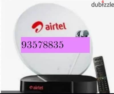 Home service  Nileset Arabset Airtel DishTv osn fixing