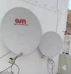 Home service 
Nileset Arabset Airtel DishTv osn fixing