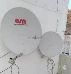 Home service 
Nileset Arabset Airtel DishTv osn fixing 0