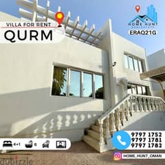 AL QURUM | FULLY FURNISHED 4+1BR SEA SIDE VILLA FOR RENT