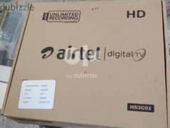 new Airtel digital receiver with Hindi Tamil malayalam sports recharge 0