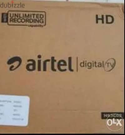 new HD Airtel setup box with Hindi Tamil malayalam Telugu sports