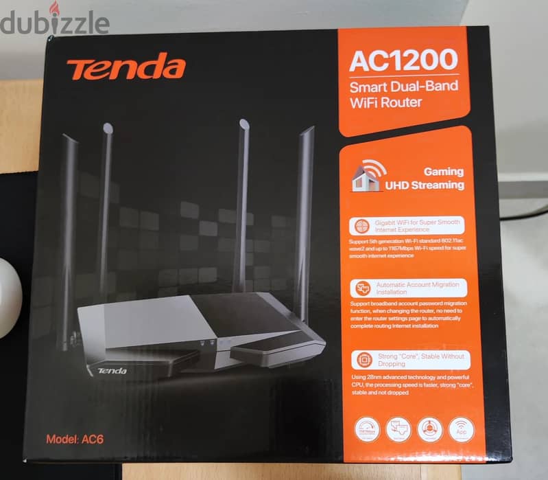 Tenda wifi router & repeater 0