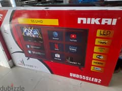 I have 55 inches Nikai samrt 4k good condition tv sales