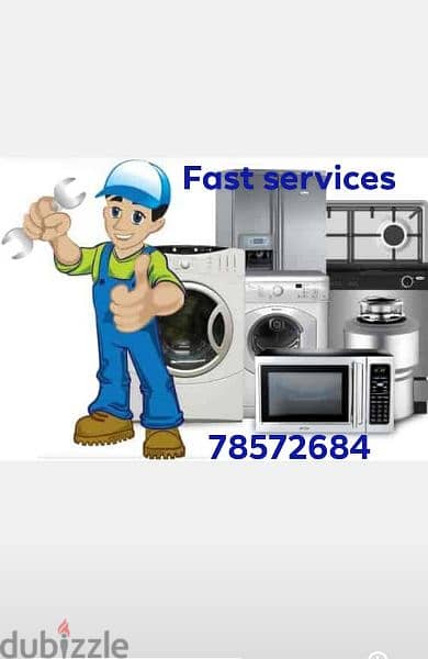 Maintenance automatic washing machine and Refrigerator 0